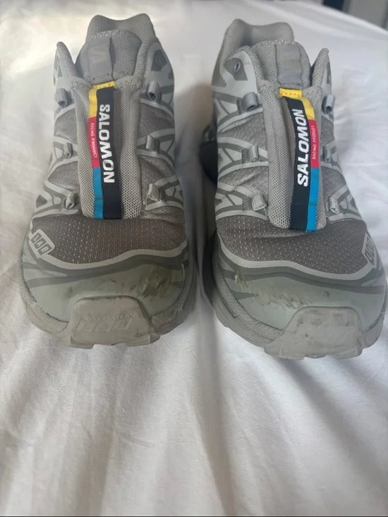 Salomon XT6 Ghost Gray/Gray Flannel GUC - Picture 5 of 7